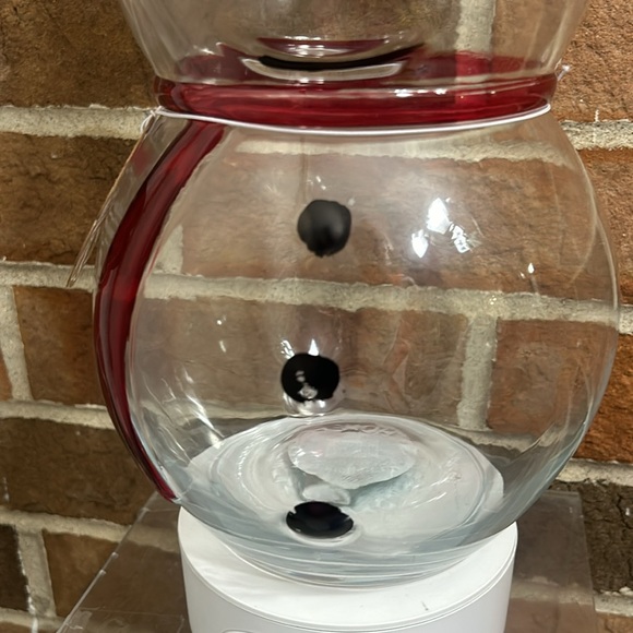 Snowman cookie Jar glass - Picture 2 of 5